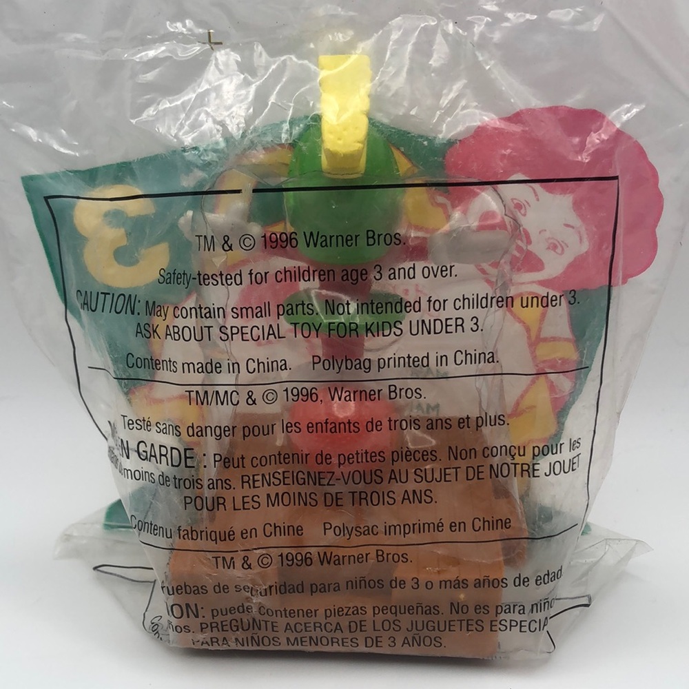 Vintage 1996 Space Jam Marvin The Martian McDonald’s Happy Meal Toy
